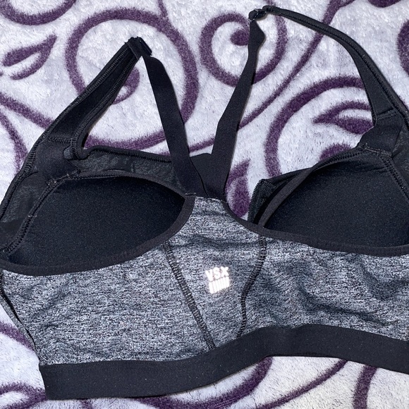 VS 34D Sport Bra VSX Grey & Black - Picture 4 of 4